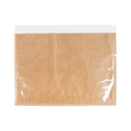 176.06-BUSTE CON FINESTRA DELI PACK 35 G/M2 + 13 PP 24x19/17 CM NATURALE KRAFT (500 u.)