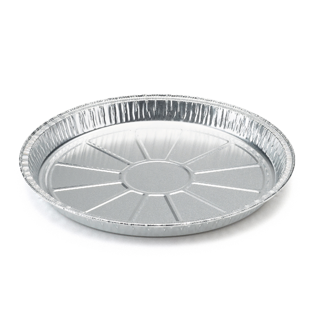 214.50-PIATTI DA PIZZA  570 ML Ø 21,4/18,4x1,9 CM ALLUMINIO (100 u.)