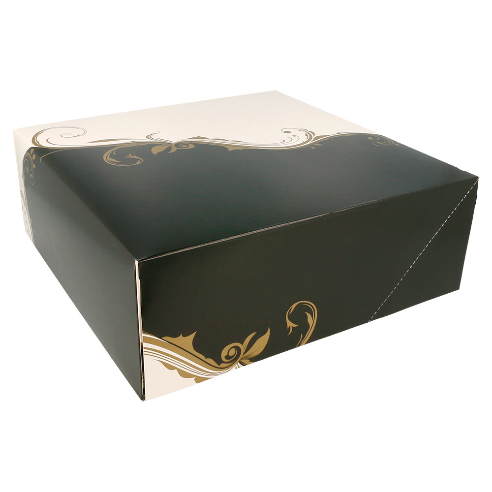 204.67-SCATOLE PER PASTICCERIA SENZA FINESTRA 'THEPACK' CLASSIC  28x28x10 CM BIANCO CARTONE NANO-MICRO (50 u.)