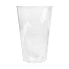 103.67-BICCHIERE INIETTATO 400 ML Ø 8,5/6x13 CM TRASPARENTE PS (50 u.)