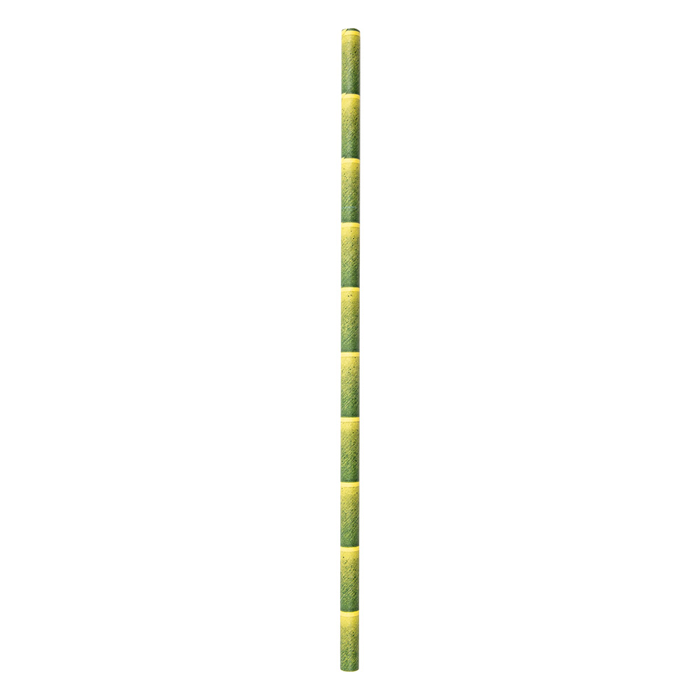 228.20-CANUCCE DRITTE BAMBÙ STAMPATO 'PAPER'  Ø0,60x21 CM CARTA (250 u.)