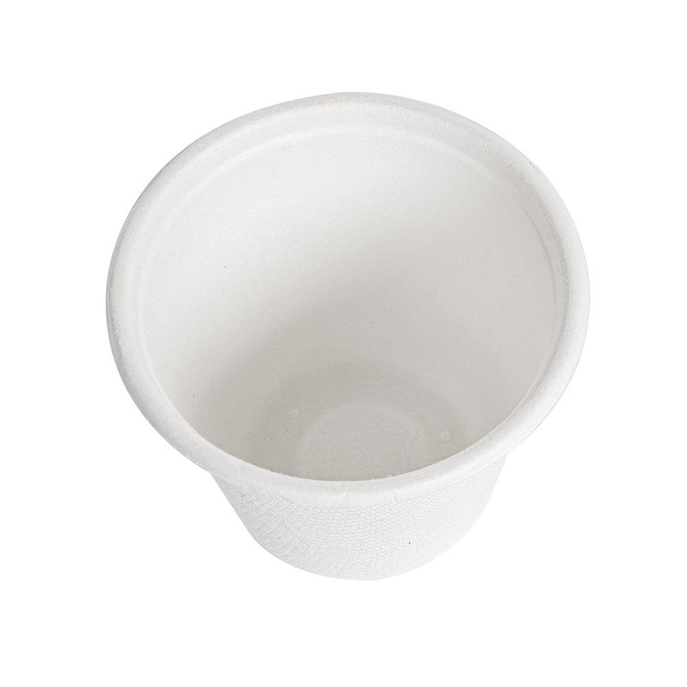 257.43-MINI TERRINE + COPERCHI 'BIONIC' 90 ML Ø 6,2x5,2+0,7 CM BIANCO BAGASSA (50 u.)