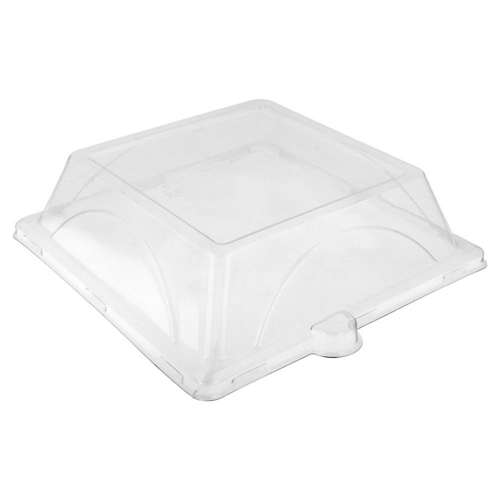 215.93-COPERCHI PER CODICE 215.92   20,7x20,7x4 CM TRASPARENTE PET (50 u.)