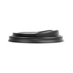 228.75-COPERCHI PER BICCHIERI 300/360 ML BIODEGRADABLE  NERO CPLA (50 u.)