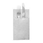 230.58-TOVAGLIOLI CANGURO 'LIKE LINEN' MONOCHROME 70 G/M2 40x40 CM GRIGIO SPUNLACE (50 u.)