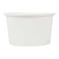 272.59-TERRINA PICCOLA 50 ML (1,6 oz) 210 + 18 PE G/M2 Ø6/5x3,1 CM BIANCO CARTONE (50 u.)
