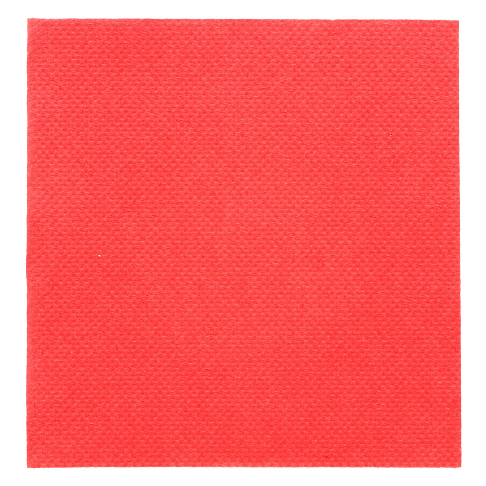 122.17-TOVAGLIOLI ECOLABEL 'DOUBLE POINT' 18 G/M2 20x20 CM ROSSO TISSUE (100 u.)