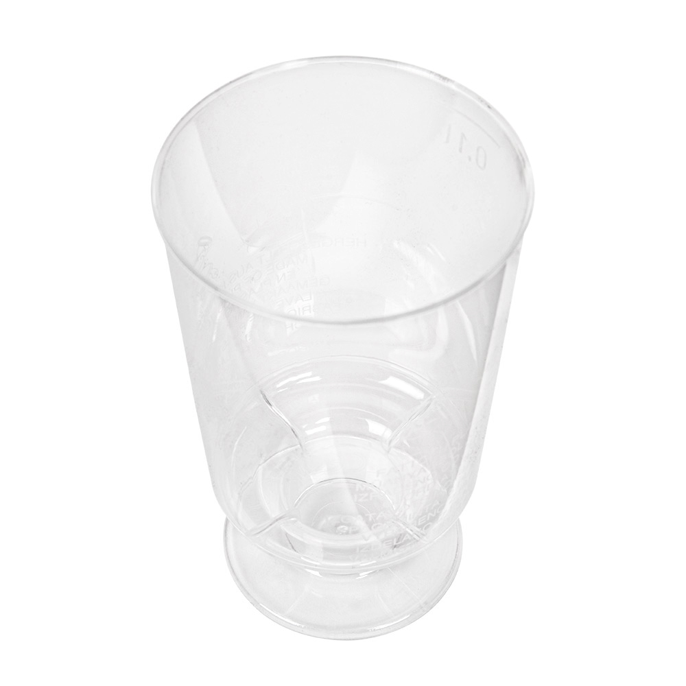 154.29-COPPA "VINO" INIETATA 150 ML Ø 5,7x9,6 CM TRASPARENTE CRISTAL PS (12 u.)