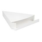 234.75-CONTENITORI TRIANGOLARE PIZZA 'THEPACK'  18x23x3 CM BIANCO CARTONE NANO-MICRO (100 u.)