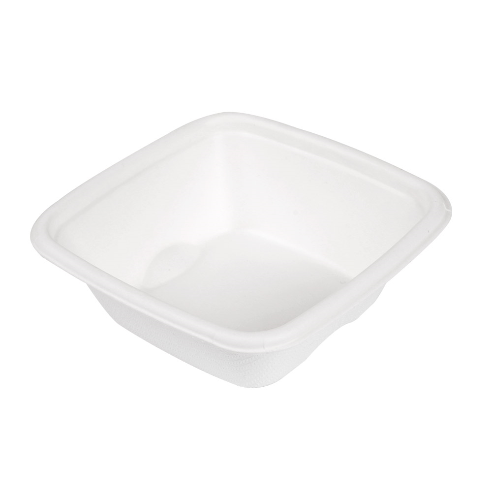 253.86-TERRINA PICCOLA 'BIONIC' 70 ML 7,7x7,7x2,7 CM BIANCO BAGASSA (50 u.)