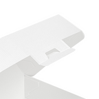 234.22-SCATOLE HAMBURGER 'THEPACK'  17,6x16,8x7,8 CM (XL WIDER) BIANCO CARTONE NANO-MICRO (50 u.)