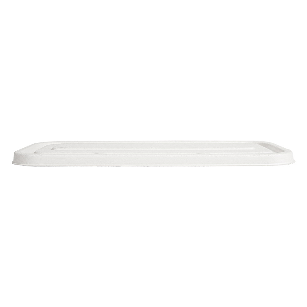 257.54-COPERCHI CODICI 257.51, 257.52, 257.53 'BIONIC' 500 ML 23,2x10,2x1 CM BIANCO BAGASSA (50 u.)