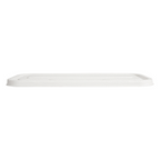 257.54-COPERCHI CODICI 257.51, 257.52, 257.53 'BIONIC' 500 ML 23,2x10,2x1 CM BIANCO BAGASSA (50 u.)