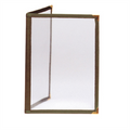 168.18-MENÙ "AMERICANO" DIN-A4 2 PAGINE   VERDE PVC