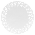 301.15-PIZZI ROTONDI  53 G/M2 Ø 27 CM BIANCO CARTA (250 u.)