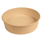 258.95-INSALATIERI 950 ML 300 + 18 PE G/M2 Ø 18,7/16,5x5,4 CM NATURALE KRAFT (50 u.)