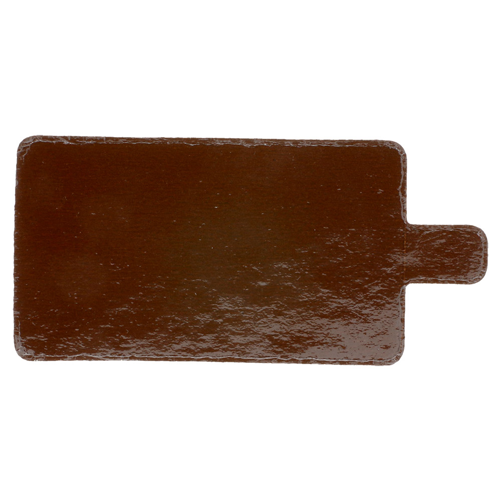 223.77-CARTONE PASTICCERIA DOPPIA FACCIA  1100 G/M2 5,5x9,5 CM CIOCCOLATO/PRALINA CARTONE (200 u.)