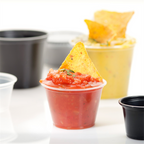 130.22-TERRINE PICCOLE PER MICROONDE 120 ML Ø7,4x4,6 CM NERO PP (125 u.)