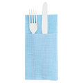 264.37-TOVAGLIOLI CANGURO DRY COTTON 55 G/M2 40x40 CM TURCHESE AIRLAID (50 u.)