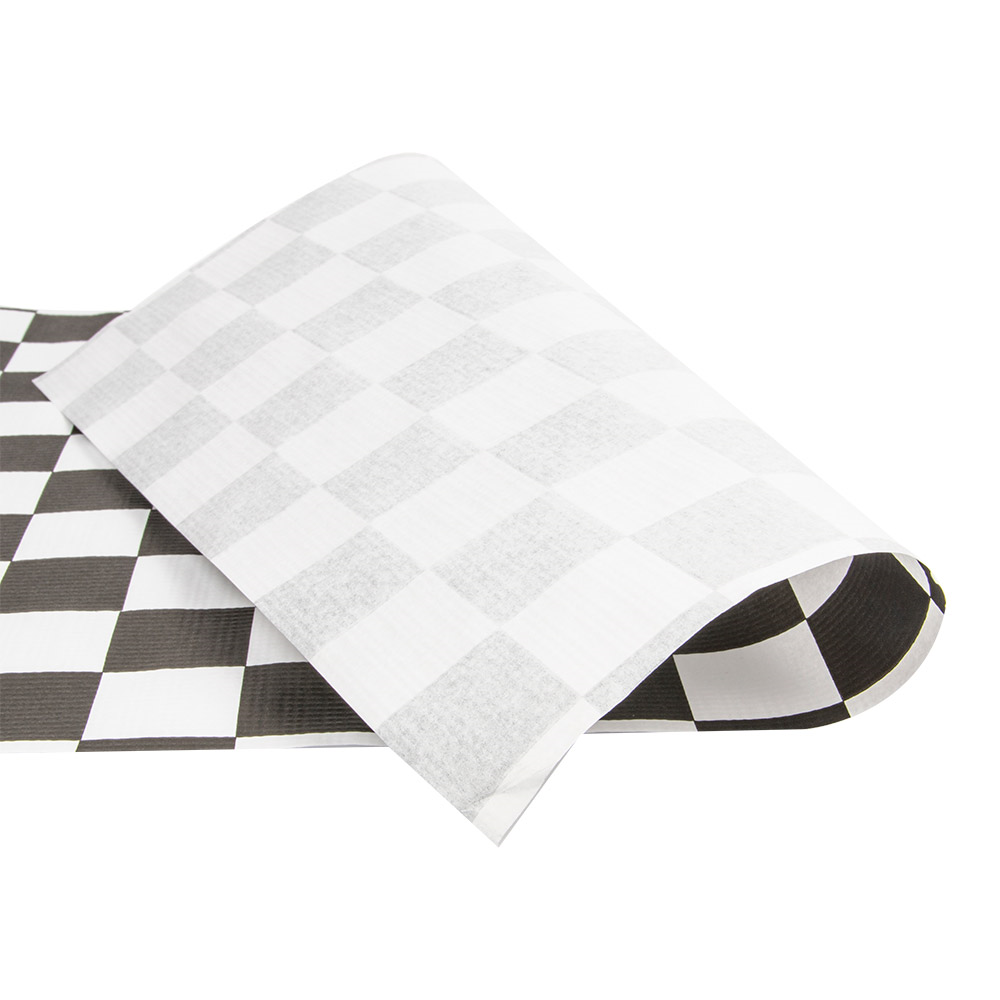 178.48-TOVAGLIETTE BLACK FITIPALDI 48 G/M2 31x43 CM BIANCO CELLULOSA (500 u.)