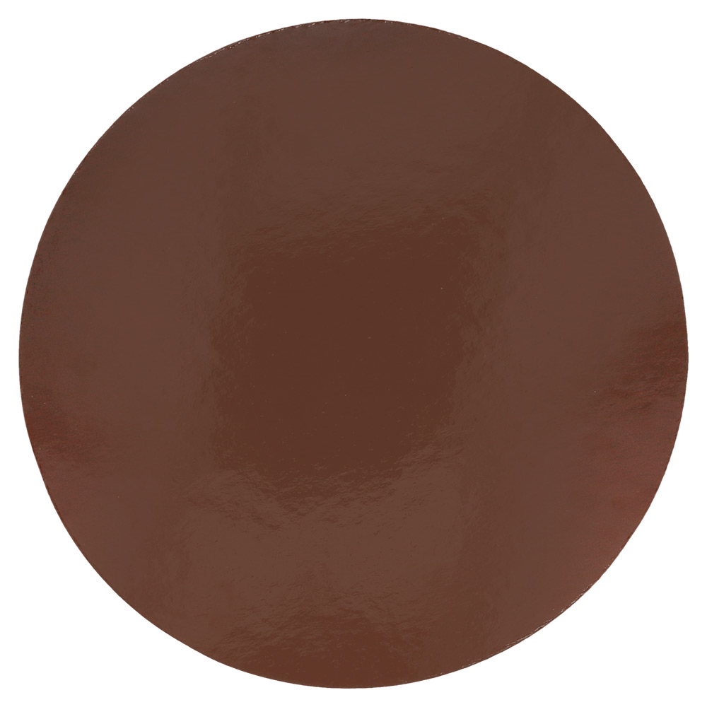 223.69-BASE PER TORTA DOPPIA FACCIA  1100 G/M2 Ø 26 CM CIOCCOLATO/PRALINA CARTONE (100 u.)