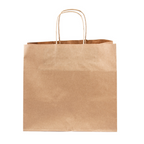 167.11-BORSE SOS TRAITEUR CON MANICI  80 G/M2 26+17x24 CM NATURALE KRAFT (250 u.)