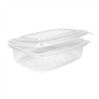 262.58-RECIPIENTI CON COPERCHIO 750 ML 18,7x14,4x5,2 CM TRASPARENTE PP (50 u.)