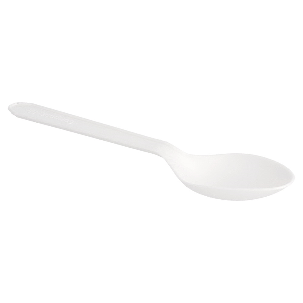 227.29-CUCCHIAINI  12,7 CM BIANCO CPLA (100 u.)