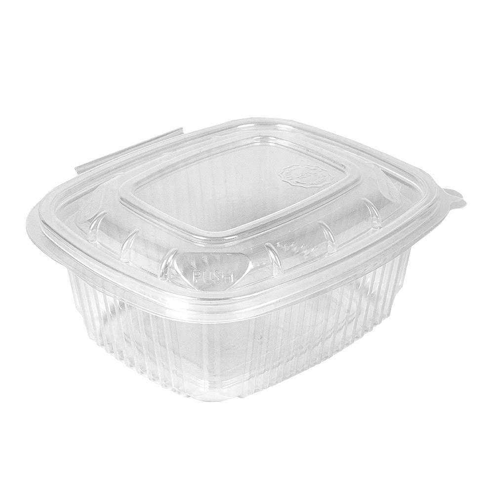 262.57-RECIPIENTI CON COPERCHIO 500 ML 14,3x12,6x5,5 CM TRASPARENTE PP (50 u.)