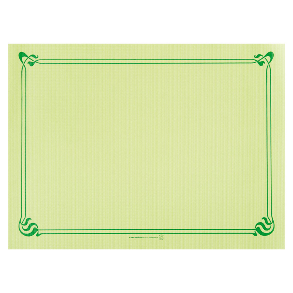 132.25-TOVAGLIETTE  48 G/M2 31x43 CM VERDE ANICE CELLULOSA (500 u.)