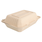 212.82-CONTENITORI 'BIONIC' 1 L 16,5x22,5x6,4 CM NATURALE BAGASSA (50 u.)