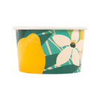269.79-COPPETTE GELATI AMALFI 180 ML 250 + 18 PE G/M2 Ø 8,7x5,2 CM BIANCO CARTONE (50 u.)