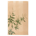 146.38-SACCHETTI HAMBURGER 'FEEL GREEN' 34 G/M2 14+7x22 CM NATURALE PERGAMANA ANTIGRASSI (500 u.)