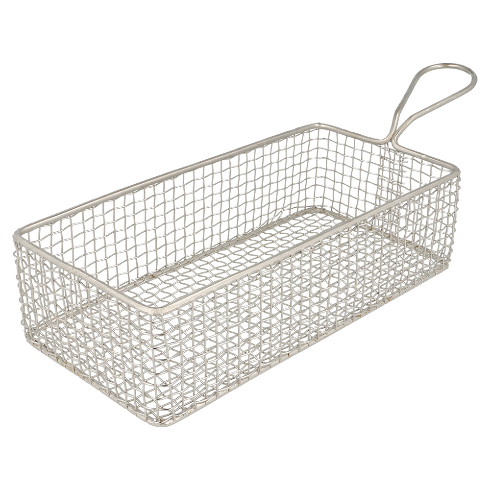 186.60-MINI FRIGGITRICE 'ARTINOX'  22x10x6 CM ARGENTO ACCIAIO INOX (6 u.)