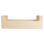 207.01-MINI CASSETTINA MULTIUSO 'WOOD'  20,5x12,5x6,5 CM NATURALE LEGNO