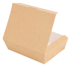 235.15-SCATOLE "LUNCH BOX" COPPERCHIO 'THEPACK' 1000 ML (32 oz) 20,5x14,6x5 CM NATURALE CARTONE NANO-MICRO (60 u.)