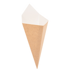 234.44-CONI PER FRITTI 'THEPACK' 100 G 12,8x21,7 CM NATURALE CARTONE NANO-MICRO (200 u.)