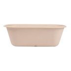 320.55-LUNCH BOXES 1 SCOMPARTO 'BIONIC' 1000 ML 22x12,9x6,85 CM NATURALE BAGASSA (50 u.)
