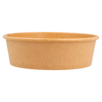 212.99-INSALATIERI 500 ML - 16,7 oz 300 + 18 PE G/M2 Ø15/12,8x4,5 CM NATURALE KRAFT (50 u.)