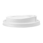 222.04-COPERCHIO ALTO BICCHIERI 300/360/480/660ML   BIANCO PS (100 u.)