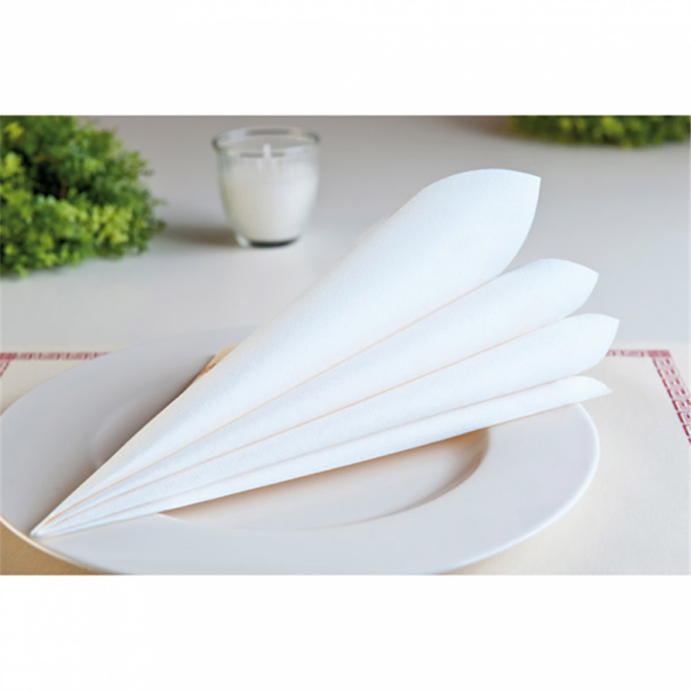 178.33-TOVAGLIOLI  55 G/M2 45x45 CM BIANCO AIRLAID (50 u.)