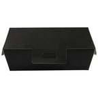 234.16-SCATOLE HAMBURGER 'THEPACK'  14,2x13,7x6,1 CM (L) NERO CARTONE NANO-MICRO (50 u.)
