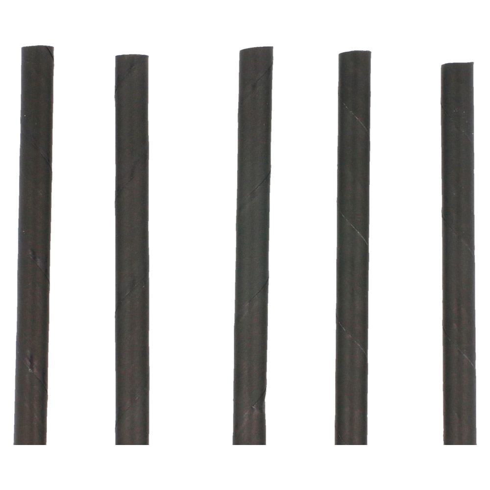 222.60-CANUCCE DRITTE COCKTAIL 'PAPER'  Ø0,60x14 CM NERO CARTA (250 u.)