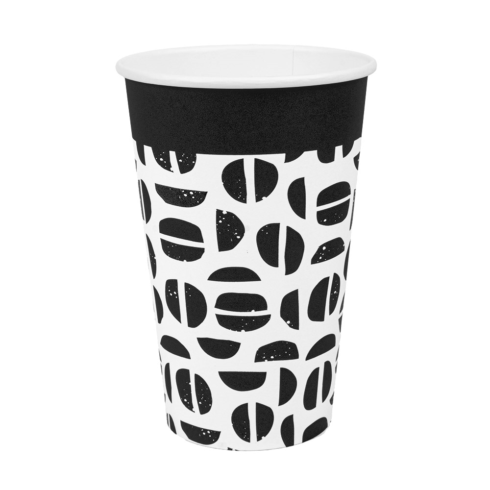 271.06-BICCHIERI BEVANDE CALDE 1 PARETE 'JAVA' 480 ML 300 + 18 PE G/M2 Ø9/6x13,2 CM BIANCO CARTONE (50 u.)