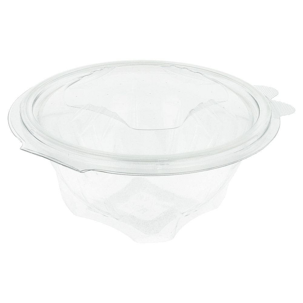 194.10-INSALATIERA CON COPERCHIO 500 ML Ø 13,1x8,4 CM TRASPARENTE RPET (75 u.)