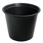 130.24-TERRINA PICCOLA PER MICROONDE 165 ML Ø7,4x6 CM NERO PP (250 u.)