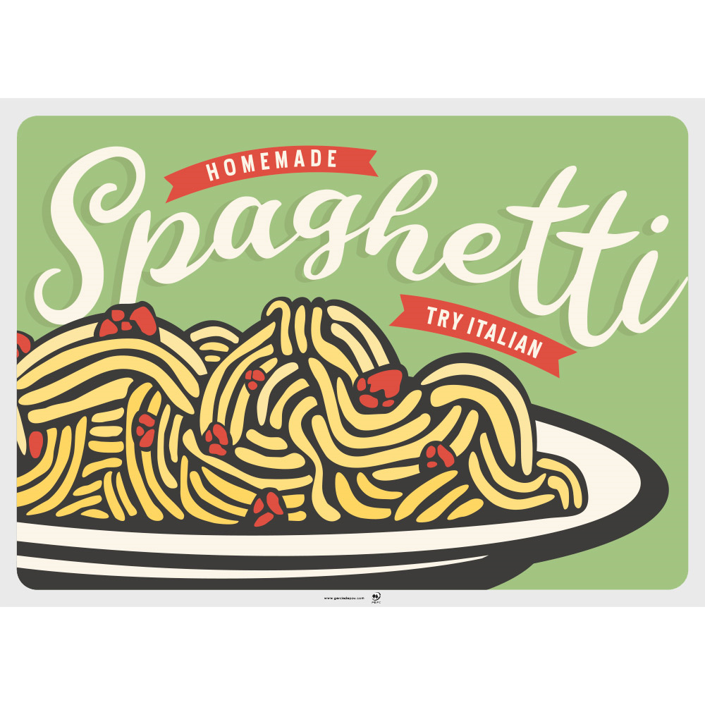 275.17-TOVAGLIETTE VINTAGE - PIZZA 70 G/M2 31x43 CM QUATRICOMIA CELLULOSA (500 u.)