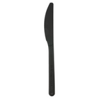 227.25-COLTELLI  18 CM NERO CPLA (50 u.)