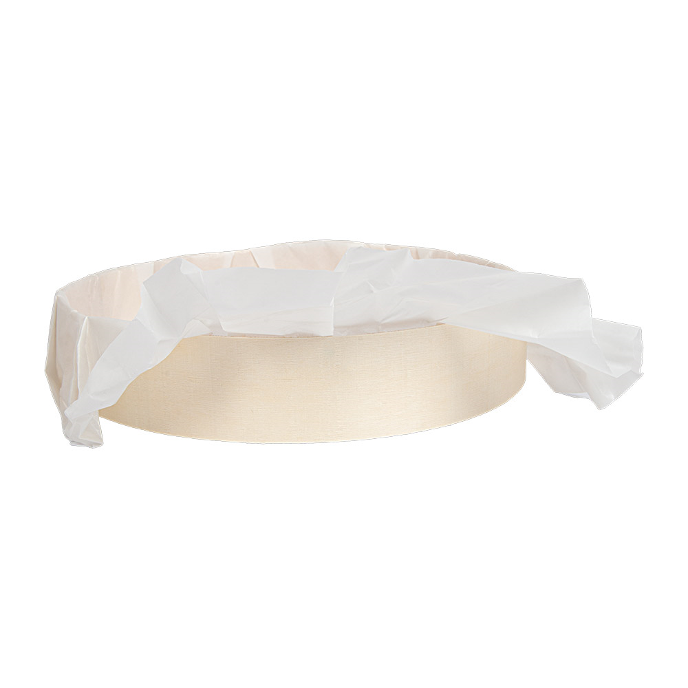 280.54-ANELLO DA FORNO CON CARTA 'WOOD' 890 ML Ø 18x3,5 CM NATURALE LEGNO (10 u.)