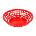 208.50-CESTINO ROTONDO   Ø 20x5 CM ROSSO PP (12 u.)
